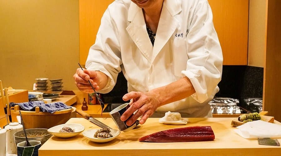 Sushi en Ginza